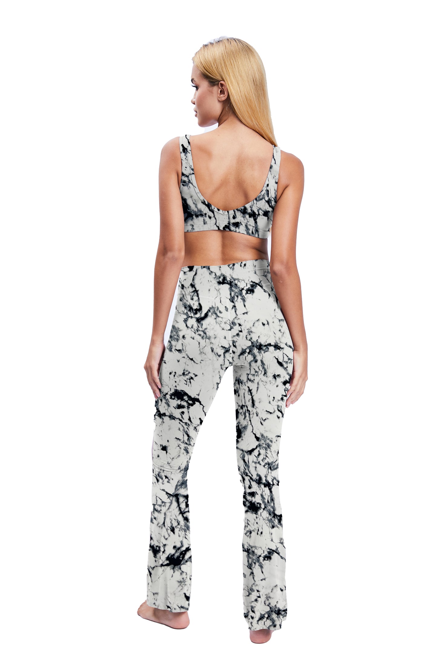 Yogawear Women's Clothing Outdoor Running Fitness Tight Quick Drying Sportswear Outfit Women's V Neck Bra